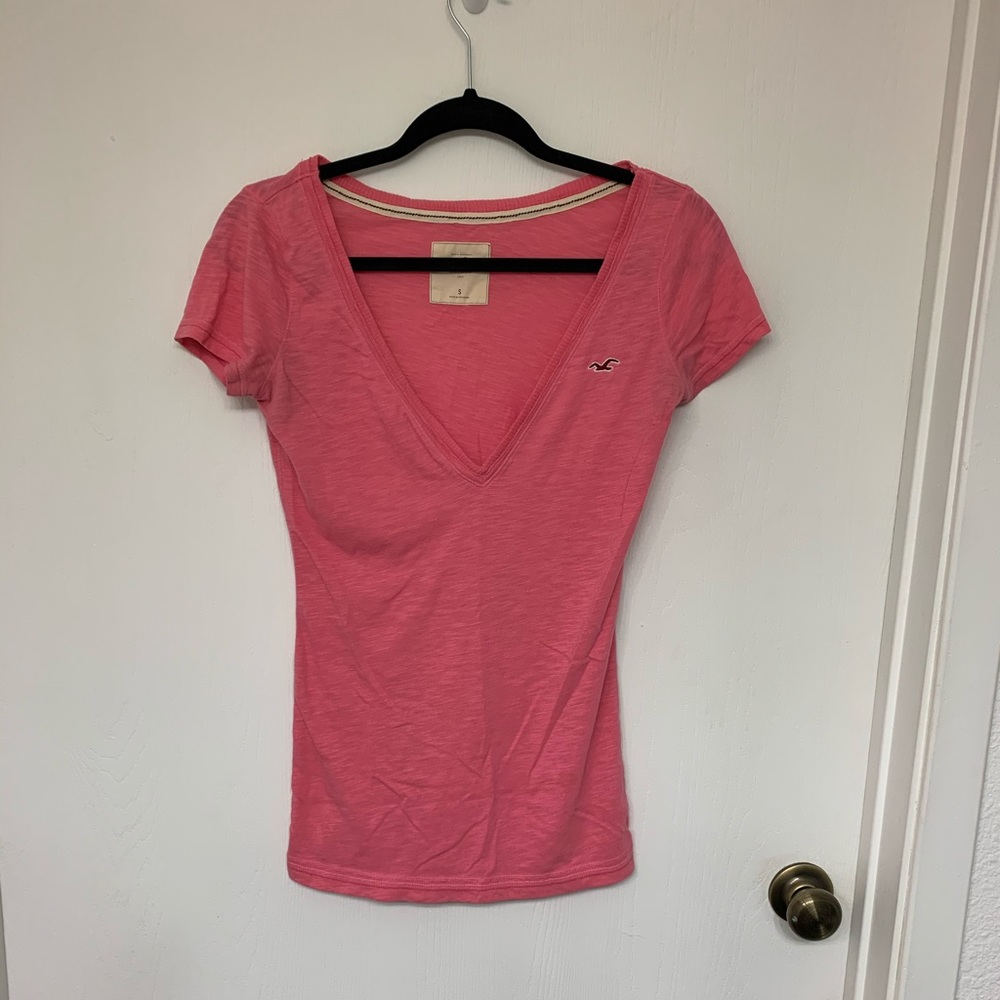 Pink Hollister T-shirt